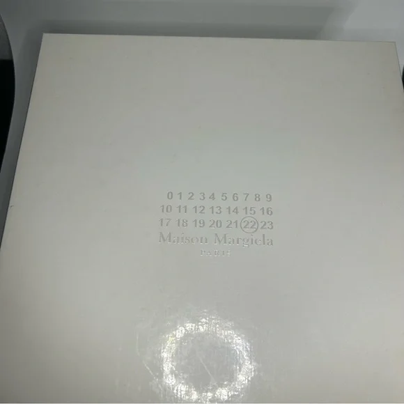 New Maison Margiela Leather Tabi Platform Sandals - Picture 7 of 9